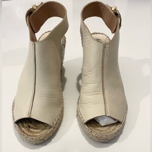 Bettye Muller Leather Wedge